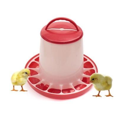 China Save Breeding Cost 1.5kg 3kg 6kg 9kg Broiler Chicken Farm House Ground Poultry Plastic Feeder for sale