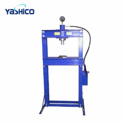 China Hydraulic Maintenance 30T Shop Press With Gauge Car Shop Press for sale