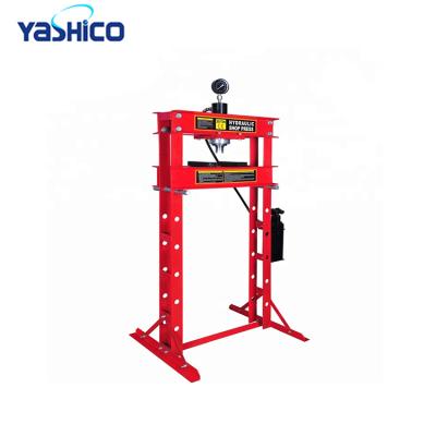 China Vehicle Repair Tool 30T Double Pump Electric Shop Press 30 Ton Hydraulic Shop Press for sale