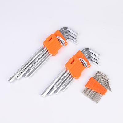 China Other Professional Chrome Vanadium Long 9PCS Hex Key Universal Key Set for sale