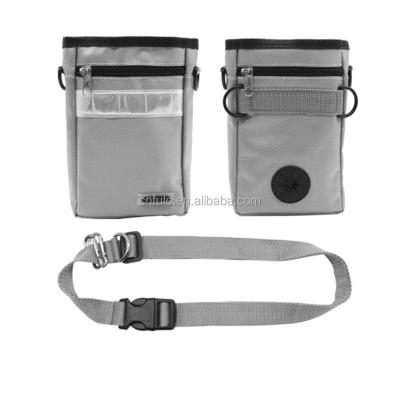 China OEM Logo Factory Direct Selling Training Treat Food Bag Dog Puppy Agility Bait Trainer Breathable Belt Pouch With Buckle for sale