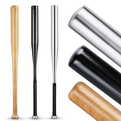 China Mini MOQ Decorative Baseball Bat Custom Logo Poplar Wood 31 Inches Aluminum Alloy Wood Baseball Bat for sale