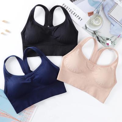 China Shirts & Women's Running Sports Bra Vest Style Women Tops Sports In Shorts Women Yoga Suits Yoga Bra for sale