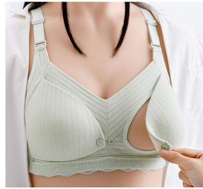 China High Quality QUICK DRY High Quality Pumping Maternity Bra Gathering Front Open Hand Free Breastfeeding Breastfeeding for sale