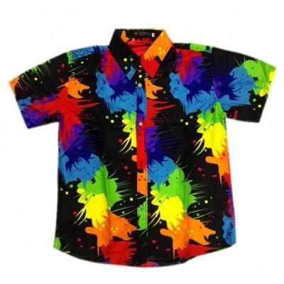 China Anti-pilling Direct Distributor Wholesale Custom Digital Printing Beach Shirt For Beach for sale