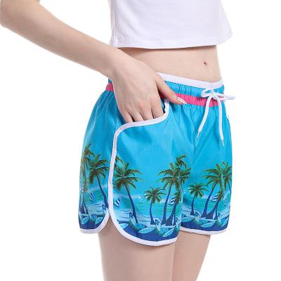 China Hot Sale High Quality Printed Anti-wrinkle Swim Shorts Quick Drying Custom Made Mini Beach Shorts for sale