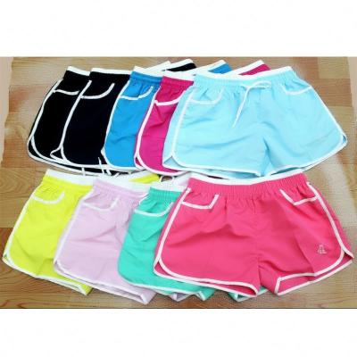 China Hot Selling Printed Anti-Wrinkle Swim Shorts Quick Drying Custom Women Gym Shorts for sale