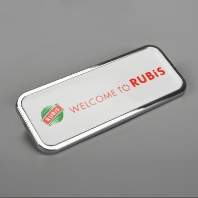 China Good Quality Custom Letter Metal Made Chrome Car Emblems Nameplate Personalized for sale