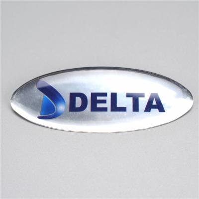 China Waterproof 3D Clear Adhesive Waterproof UV Resistant Epoxy Doming Sticker for sale