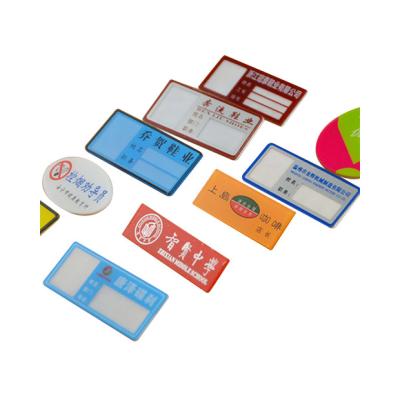 China good quality 3D MINGYUAN name badge for sports suits for sale