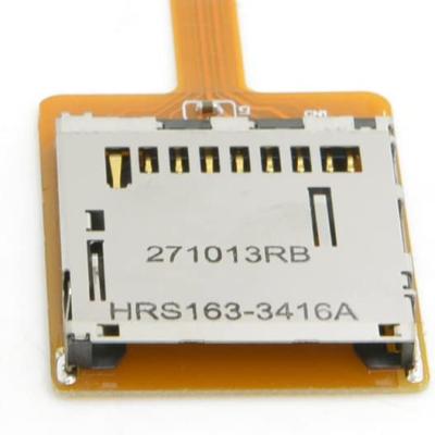 China Electronic Micro SD TF Kit Male Memory Card To SD Female Extension FPC Soft Flat Cable Supplement 10cm for sale