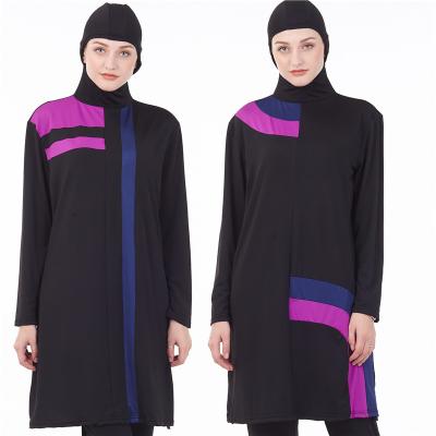 China Women's Long Muslim Anti-UV Plus Size Reflective Swimwear Islamic Swimwear For Girls Full Body Muslim Long Sleeve Swimwear SW020 for sale