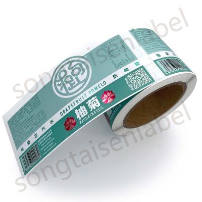 China Waterproof Stickers Food Labels Printing Self Adhesive Stickers Food Packaging Labels for sale