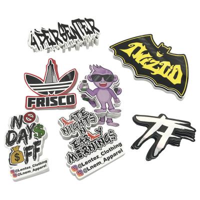 China Waterproof Full Color Printing Die Cut Sticker Sheet , Customized Waterproof Die Cut Logo Stickers for sale