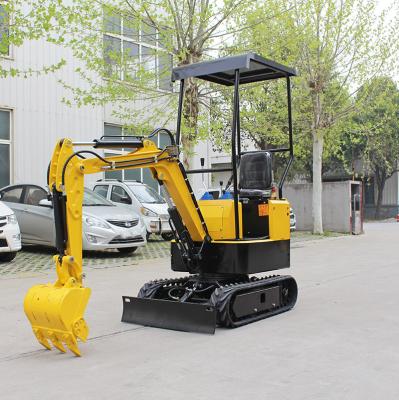 China Building Material Shops Hydraulic CE EPA 1 Ton Cheap Crawler 1000 Kg Farm Garden Engine Mini Excavator for sale