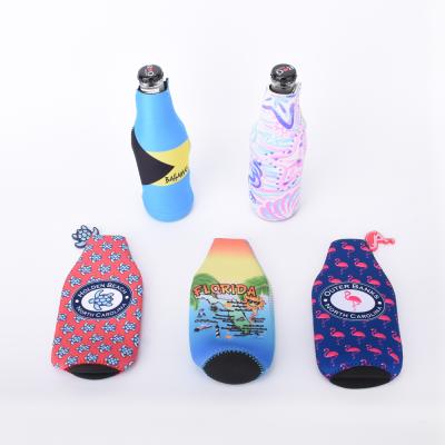 China Insulated Customize Cooler Neoprene Beer Bottle Holder Sleeve Bag for sale