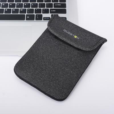 China Eco-friendly KINDLE professional sleeve ebooks logo scuba fabric custom case pouch bag wholesales tablet cover for business men and women for sale