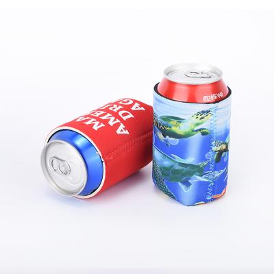 China New Customized Design Logo Neoprene Cooler Sleeve Beer Bottle Insulated Stubby Holder White Stubby Holder For Men for sale