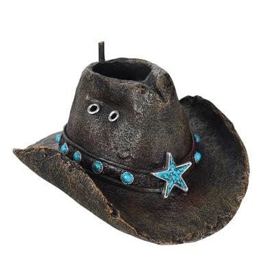 China Europe Creative Cowboy Bird Hat Shaped Houses Can Be Used As Garden Decoration for sale