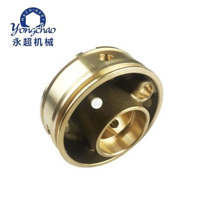 China Pump Customized Precision Machined Small Brass CNC Machining Parts for sale