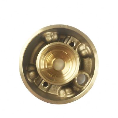 China Pump Cover Water Pump Surface Machining CNC Parts Brass Pump Cover for sale