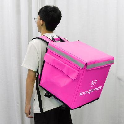 China ACOOLDA Waterproof Heat Takeaway Insulated Ice Cream Customize Pizza Food Delivery Bag For Motorcycle for sale