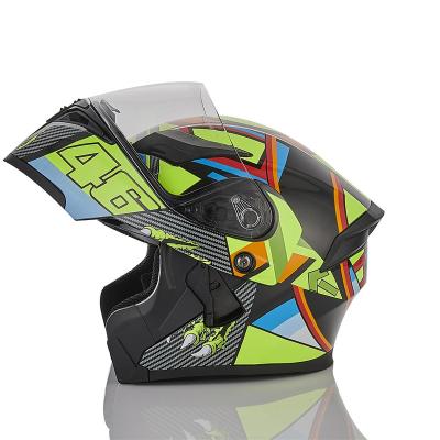 China Custom Delivery D-Helmet Casco Rogue Visiera Del Motociclo Del Fronte Casco Per Adulti For Delivery for sale