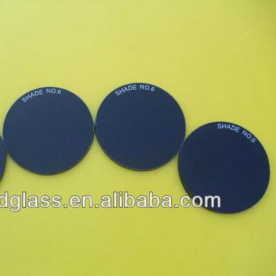 China Glass Round Shape Protective Glass Welding Filter Lens for sale