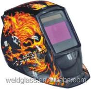 China PP EN 379 Auto Darkening Welding Mask for sale