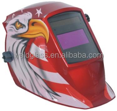 China PP CAT Welding Helmet/Argon Arc Welding Auto Darkening Mask/Grinding Helmet for sale