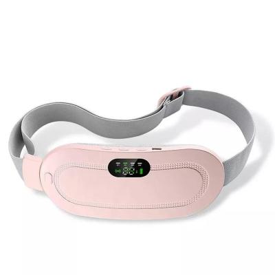 China Waist abdomen Smart Menstrual Heating Pad Warm Palace Belt Relief Waist Pain Cramps Vibrating Abdominal Massager Electric Waist Belt Device for sale