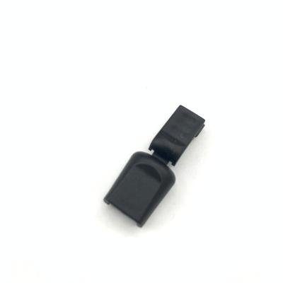 China Good Quality YS0269 Plastic Rope Lock End Buckle Stopper Nickel Free Elastic Tail Clip for sale