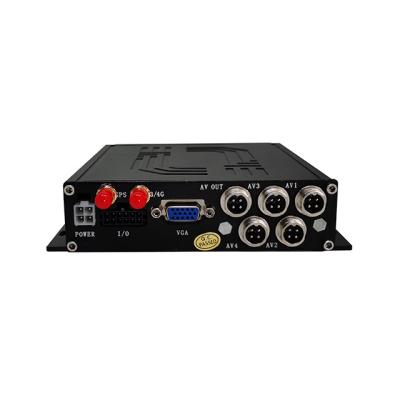 China New Design Durable 4-Way Dvr Black Box Hard Disk Mobile Video Recorder For Taxi Car Truck Bus for sale