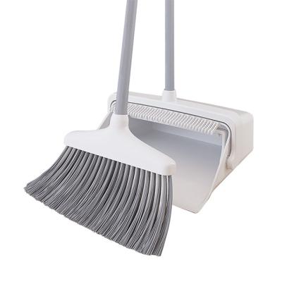 China Best Simplicity Broom and Dustpan Wholesale Set with Extendable Long Handle for sale