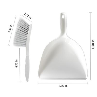 China Home Cleaning Tools High Quality Mini Broom and Dust Pan Set Plastic Brush With Dustpan Cleaning Brush for sale