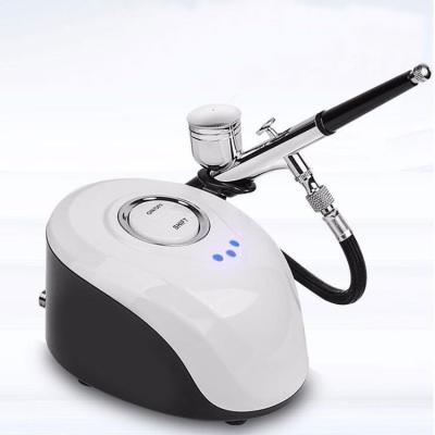 China Airbrush Portable Makeup Skin Care Aerografo Luminess Pneumatic Gun Airbrush Makeup Kit for sale