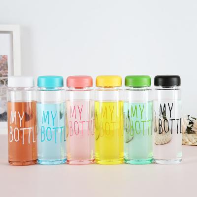 China 500ml Viable My Bottle PC Tea Bottle Fruit Water Bottle for sale