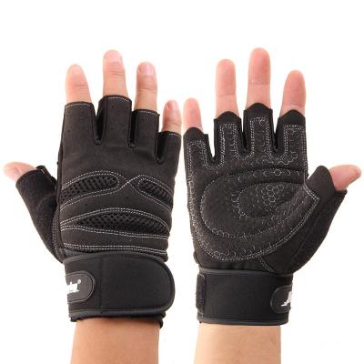 China Fitness Training Exercise Weightlifting Gloves Gym Protective Custom Cross Gloves for sale