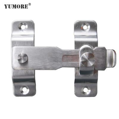 China Factory price surface mounted metal draw latch hasp sliding door security steel bolts for sale