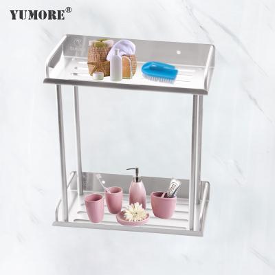 China Hand woven metal aluminum rack bamboo waste bathroom shelf cedar cotton storage laundry storage silicone basket for sale