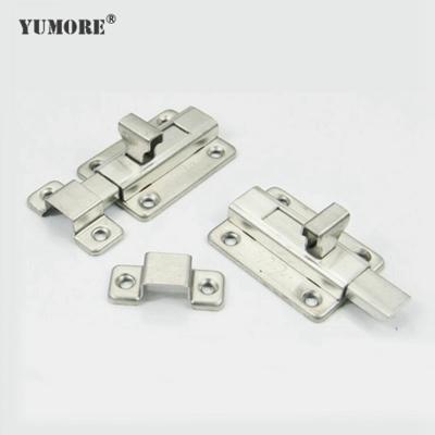 China Wholesale stainless steel aluminium sliding glass door bolts toilet stainless steel door latch for sale