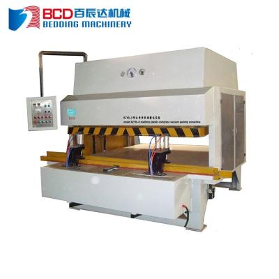 China machinery & Material hot-melt sealing mattress plastic film vacuum compress packing machine for sale