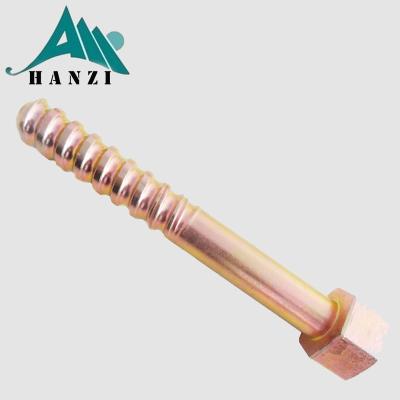 China Steel Rails Railway Screw Spike For Railway Rail for sale