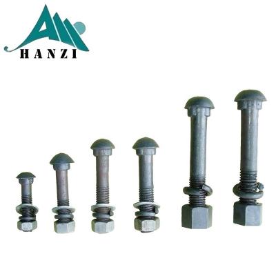 China Attaching joint bar. Fish Plate Bolts / Bar Bolt / Common Rail Fasteners for sale