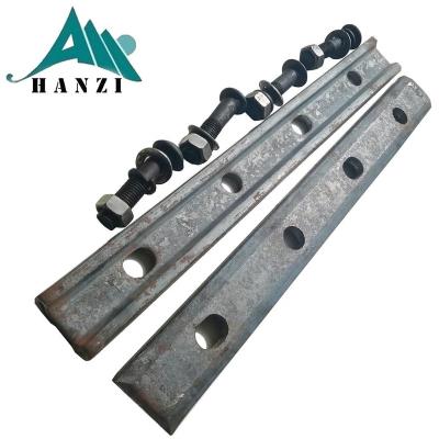 China Connect the steel rail. BS75R Rail Splice Bar for sale