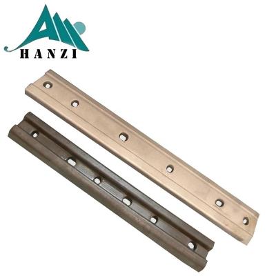 China Connect the steel rail. HANZI joint bars for 115RE, 136RE, UIC54, UIC60 steel rail for sale