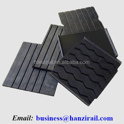 China Under Rail Guard Rubber Rail Pads For Gantry Crane for sale