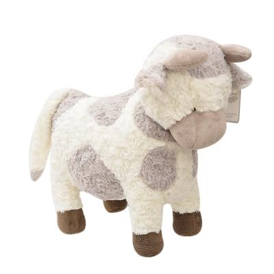 China 2021 Hot Selling High Quality Soft Eco-friendly Amazon Plush Cattle Toy Shaped Dog Stuffed Plush Toy Customize for sale