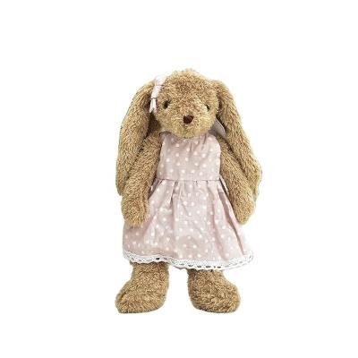 China 2021 Hot Selling High Quality Soft Eco-friendly Amazon Plush Rabbit Toy Shaped Rabbit Stuffed Plush Toy Customize for sale