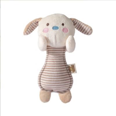 China 2022 High Quality Custom Animal Toy Rattle Stick Animal Rattle Toy Amazon Baby Rabbit BB Hand Bell Soft Safe Comfort STUFFED Soft Safe Newborn Baby Gift for sale